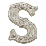 3/4" (S) Alphabet Letter - Silver