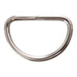4-110101.SLC.jpg Three Quarter Inch Nickel Plate Unwelded D-Ring 100 Pack Image