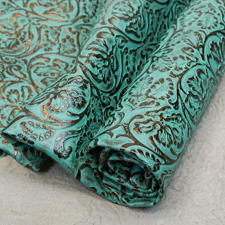 HLFS.Turquoise Copper.03.jpg Heirloom Floral Sides Image