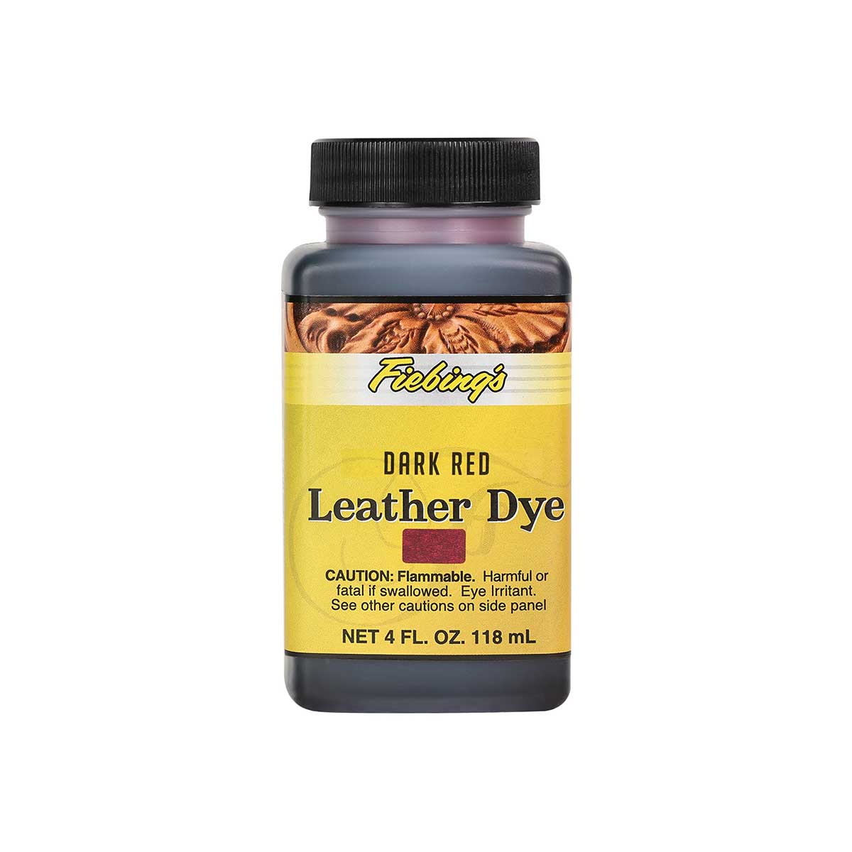34-210023.SLC.01.jpg Fiebings Leather Dye - Dark Red 4oz Image