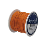 28-9026.SLC.02.jpg Lace Suede Rust 1/8" x 25yd Image