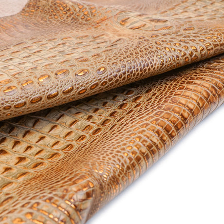 665-1511.SLC.1.jpg Italian Hornback Embossed Side - Mocha Copper Image