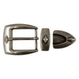 378-153505.SLC.1.jpg 3 Piece Buckle - Antique Nickel Finish Image