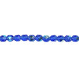 339-84.SLC.1.jpg 6mm Sapphire AB Bead Strand - Firepolished Image