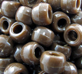 Brown Pony Beads - 250pk
