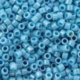 Delica Bead - Opaque Light Blue Luster DB218