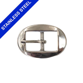 ¾" Stainless Steel Center Bar Cart Buckle