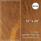 100-093.SLC.1.jpg 12"x 24" Aged Bark Crazy Trail Oil Tan Pre-Cut Image