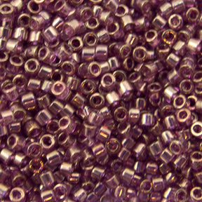 Delica Bead - Amethyst Gold Luster DB108