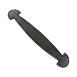 9 1/2"x1 1/8" Black Veg Tab Tabbed Handle