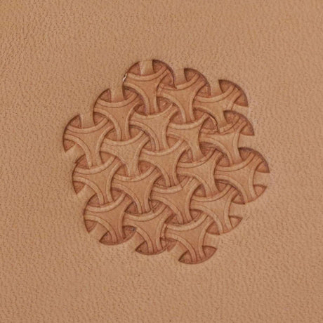 932-112.SLC.02.jpg SN Stamping Tool - 112-3 Tri-Circle Basketweave Image