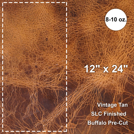 133-422405.SLC.1.jpg 12"x24" Vintage Tan Buffalo Pre-Cut Image
