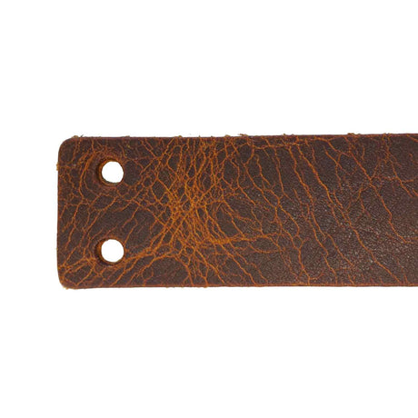 860-707011.SLC.06.jpg Fringed Leather Wristlet Strap - Copper Cowboy Image