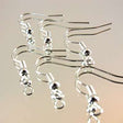 222-50212.SLC.jpg 6pk French Hook Earwire - Silver W/Ball Image