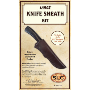 SLC Large Knife Kit - Brown