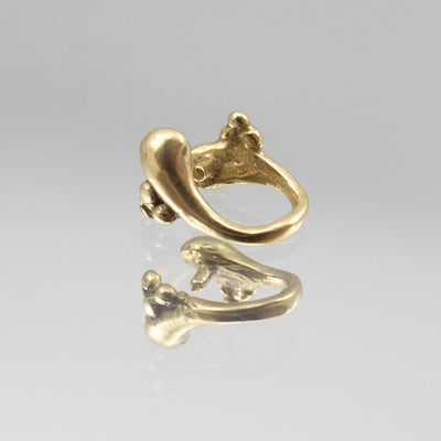 286-1236326.SLC.jpg Petal Pinch Bail - Antique Gold Image