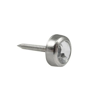 115-179360.SLC.jpg 3/8" Crystal Round Tack - Nickel 25pk Image