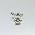 222-40205.SLC.jpg 10pk Small Spring Ring Clasp - Silver plate Image