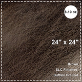 133-422502.SLC.1.jpg 24"x24" Brown Buffalo Pre-Cut Image