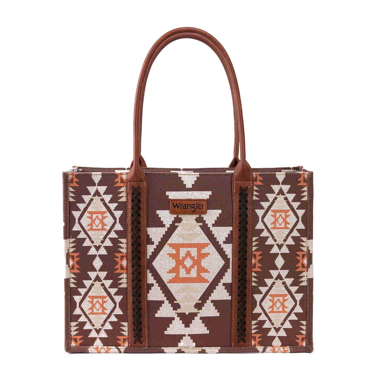 WWCT.Dark Coffee.01.jpg Wrangler Wide Canvas Tote Image