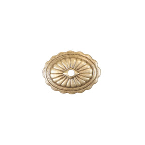 Oval - Sunburst, Rivet on Concho