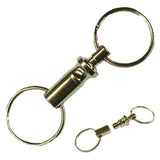 Pull-A-Part Key Ring - Nickel Plate