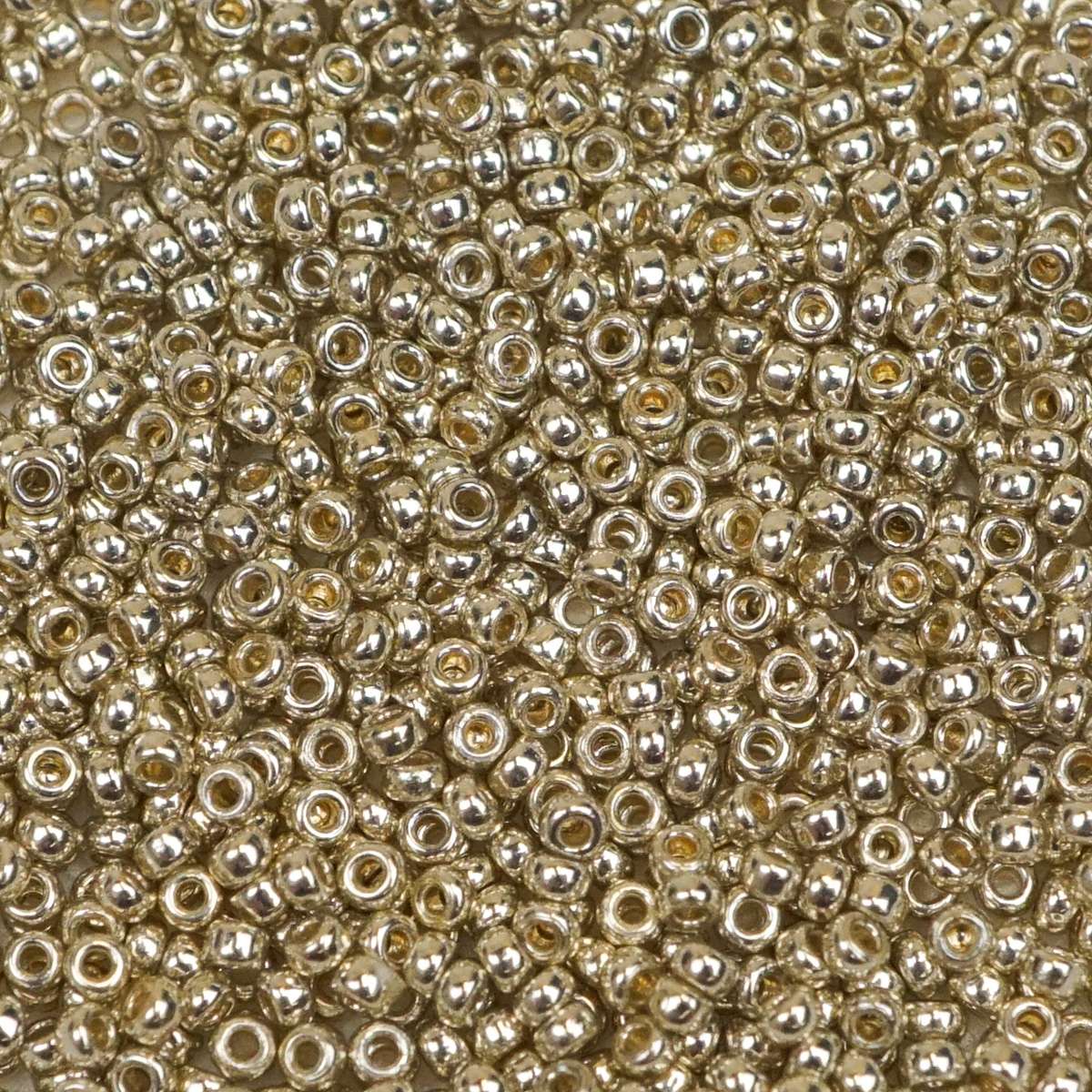 45-1594201.SLC.1.jpg 15/0 Seed Beads - Duracoat Galvanized Silver 8.2g Image