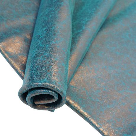 62-085.SLC.02.jpg Vintage Crackle - Turquoise/Bronze Image