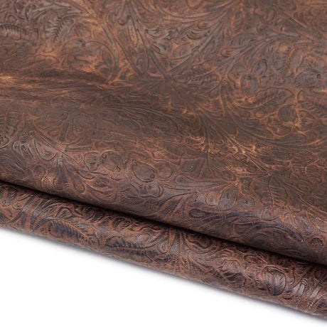 57-2728.SLC.2.jpg Western Tooled Side - Rust/Cocoa Image