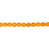 10mm Firepolish Strand - Topaz