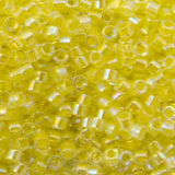 Delica Bead - Pale Yellow Lined DB053