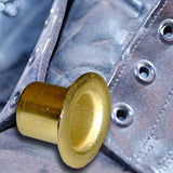 1/4" Brass Plate Eyelet - 100pk