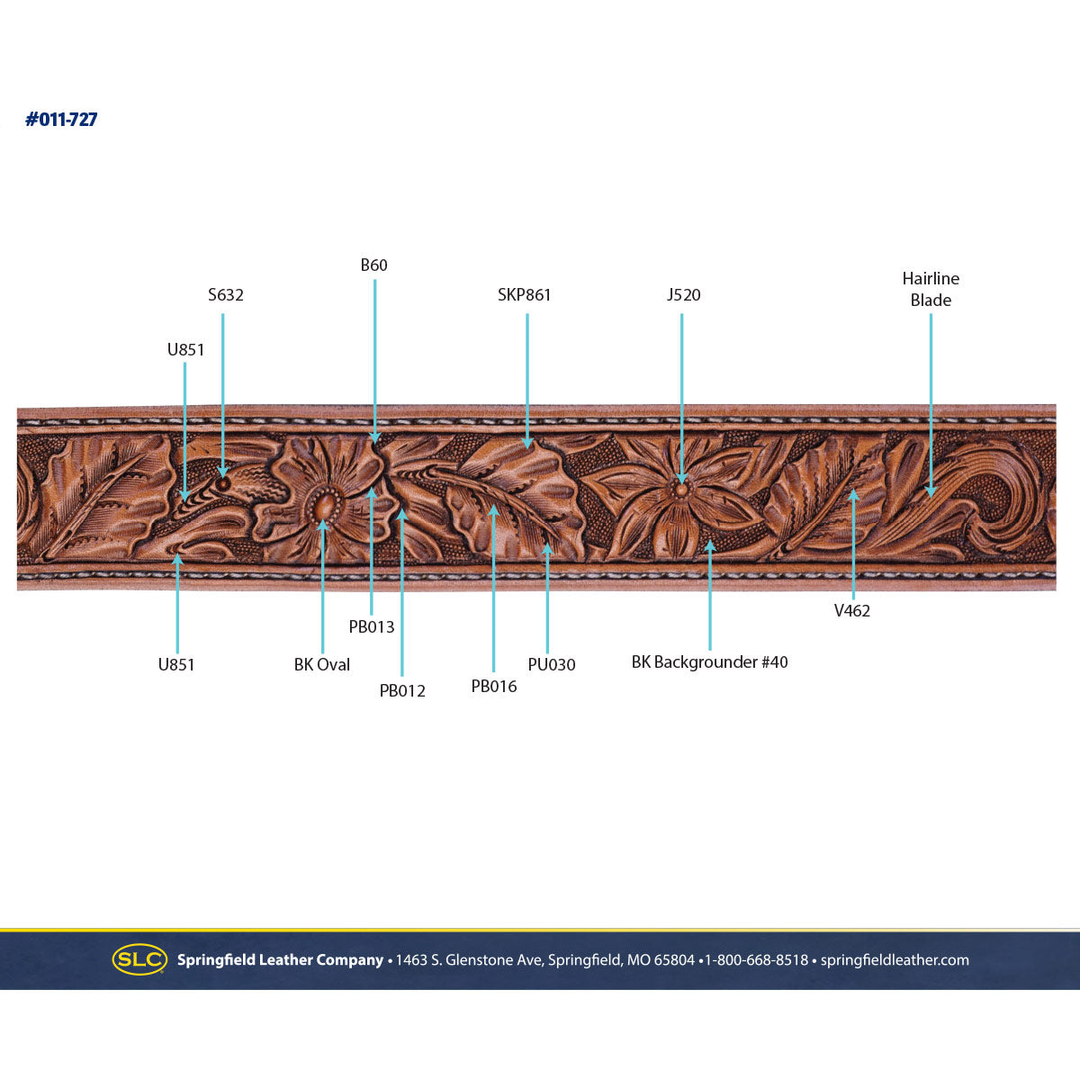 011-727.SLC.03.jpg CarveRite - Violet & Daisy Belts Image