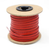 Lace, Buckstitch, Red - 5/32"