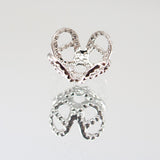 Small Filigree Beadcap - Small Plate 24pk