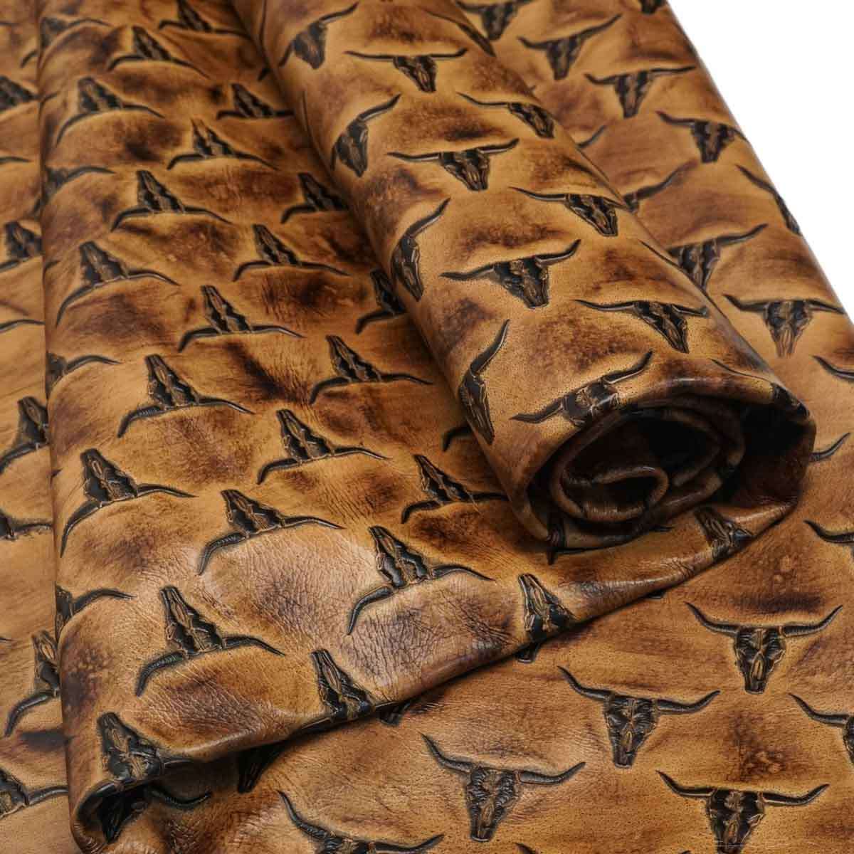 LHEC.Sepia.Small.01.jpg Longhorn Embossed Cow Image