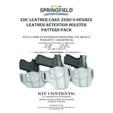 EDC.CakeZero.Sig.01.jpg EDC Leatherworks Holster Patterns Image