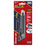 401-9046.SLC.03.jpg 18mm  Rubber-Grip Ratchet-Lock Utility Knife Image