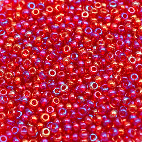 229-1036.SLC.1.jpg Seed Beads 10/0 Transparent Iris Red - 45g Image
