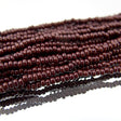 26-110178.SLC.jpg 11/0 Seed Beads - Opaque Dark Brown 20g Image