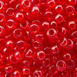 45-89141.SLC.jpg 8/0 Seed Beads - Transparent Ruby 22g Image