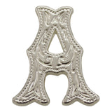 3/4" (A) Alphabet Letter - Silver