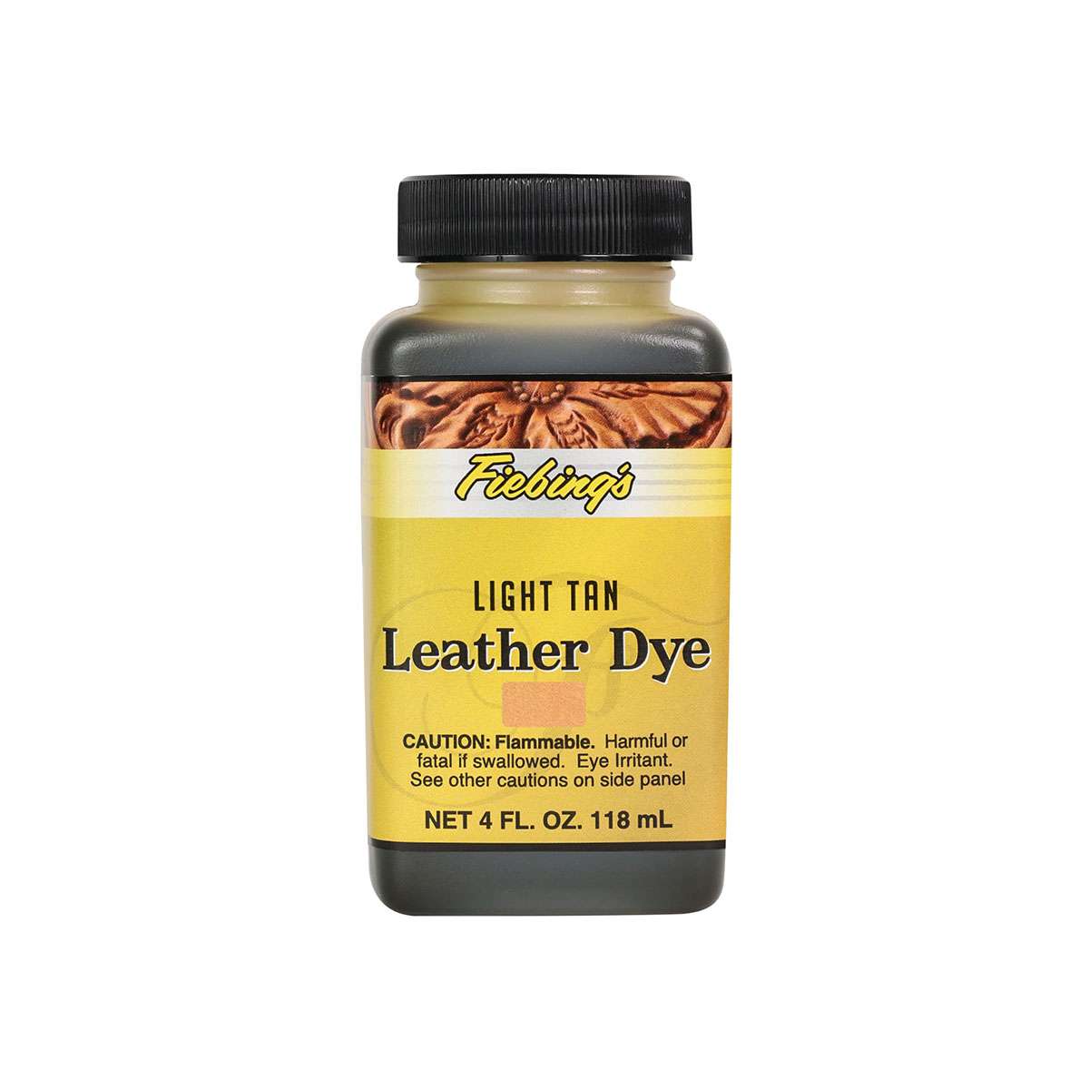 34-210021.SLC.01.jpg Fiebings Leather Dye - Light Tan 4oz Image