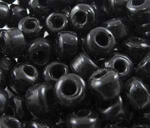 229-300.SLC.jpg Black Crow Beads - 100pk Image