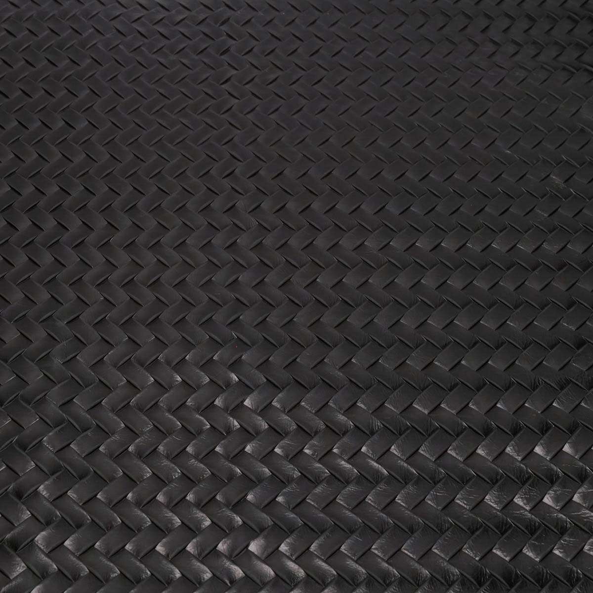 BREC.Black.03.jpg Braided Embossed Cow Image