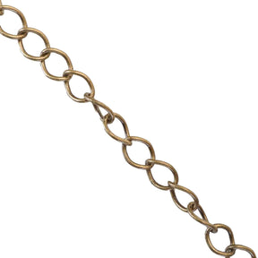5mm Extender Chain - Antique Brass Ft