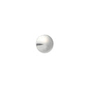 Smooth Domed Concho, Stainless Steel ¾