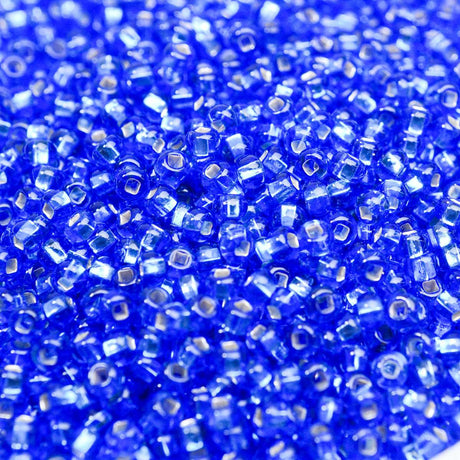 229-1043.SLC.1.jpg Seed Beads 10/0 Dark Blue Silver Lined - 45g Image