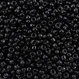 222-144001.SLC.jpg 10/0 Glass Seed Beads - Black 20g Image