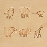 3DAA.Full Set.01.jpg 3D African Animal Stamps Image